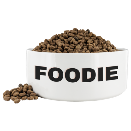 Foodie Dog Bowl